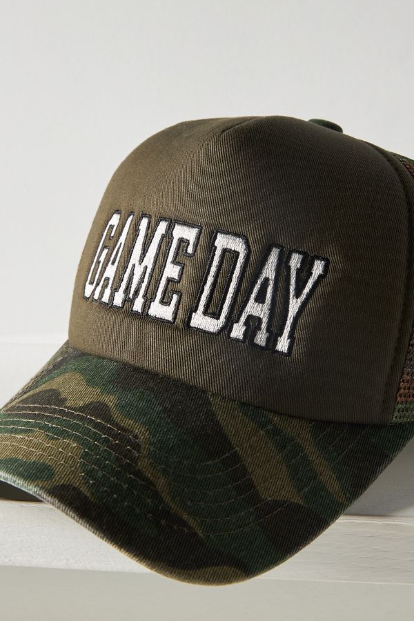 Slide View: 4: Worn/West Game Day Trucker Hat