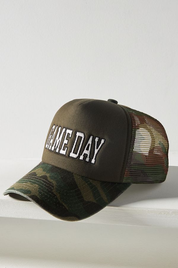 Slide View: 1: Worn/West Game Day Trucker Hat