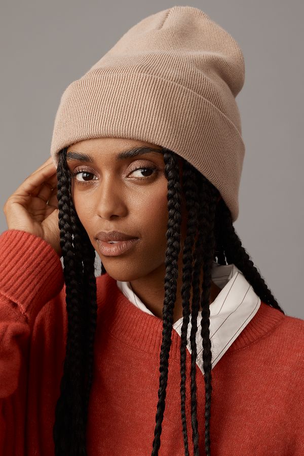 Slide View: 1: By Anthropologie Fine Gauge Beanie