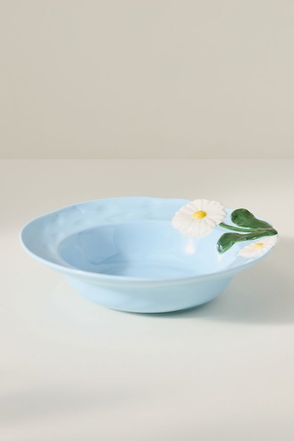 Slide View: 2: Foster Citrus Stoneware Pasta Bowl