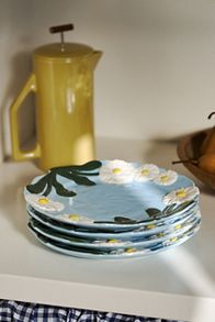 Slide View: 1: Foster Stoneware Dessert Plate