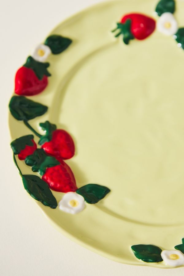 Slide View: 3: Foster Stoneware Dessert Plate