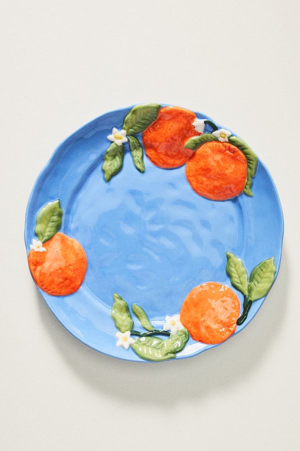 Slide View: 1: Foster Stoneware Dessert Plate