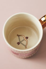 Slide View: 4: The Bistro Tile Stoneware Mug: Valentine's Edition