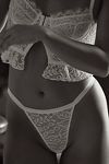 Thumbnail View 2: By Anthropologie Weddings Lace G-String Thong