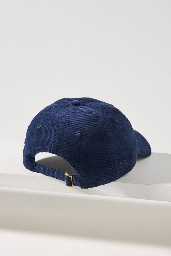 Slide View: 3: Clare V. Corduroy Lips Baseball Cap