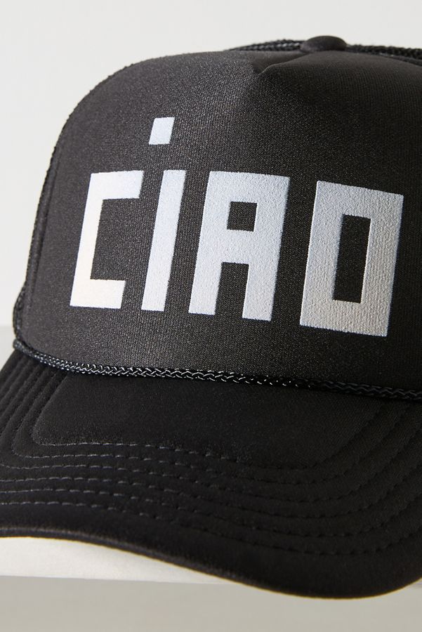 Slide View: 3: Clare V. Ciao Trucker Hat