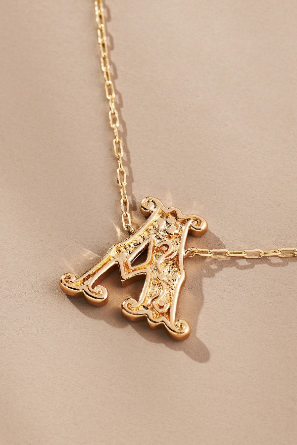 Slide View: 3: Collier Monogramme Western