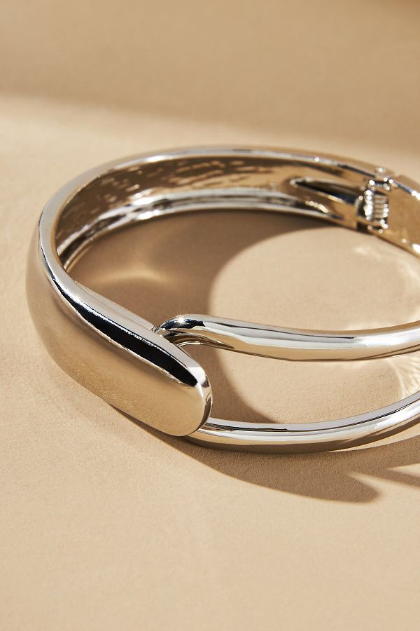 Slide View: 4: Half-Open Bangle Bracelet