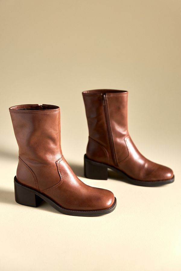 Slide View: 2: By Anthropologie Block Heel Boots