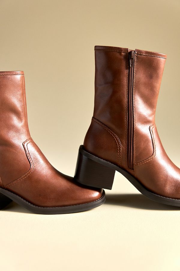 Slide View: 3: By Anthropologie Block Heel Boots