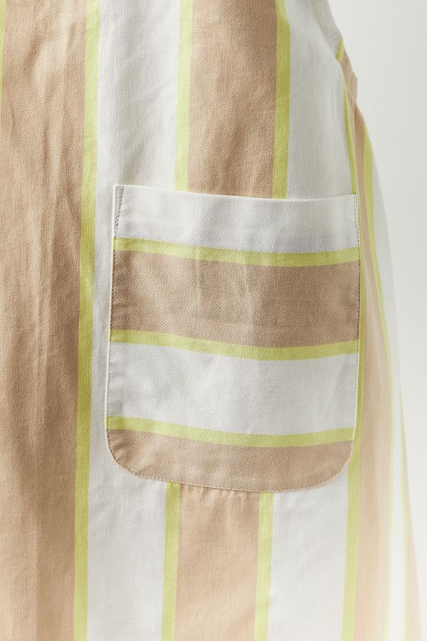 Slide View: 5: Rugby Stripe Apron