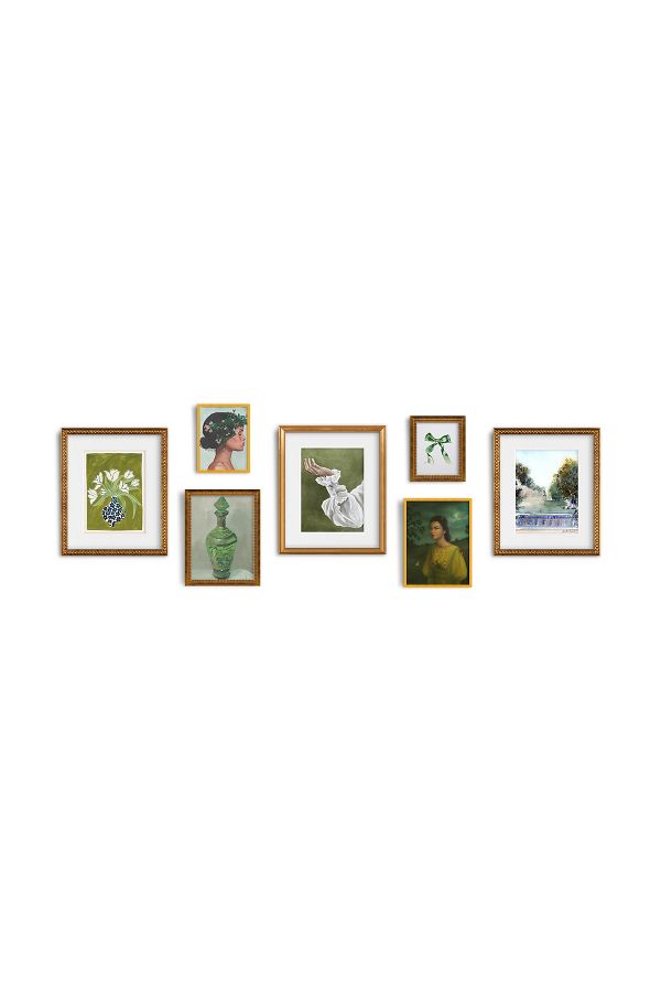 Slide View: 1: Quiet Sophistication Gallery Wall Art