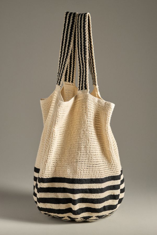 Slide View: 1: Soraya Hennessy Handmade Playera Knot Bag