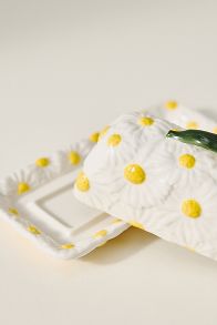 Slide View: 3: Foster Stoneware Butter Dish