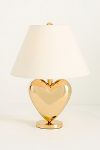 Thumbnail View 3: Amor Metallic Heart Table Lamp