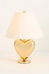 Thumbnail View 4: Amor Metallic Heart Table Lamp