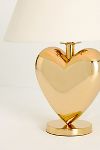 Thumbnail View 5: Amor Metallic Heart Table Lamp