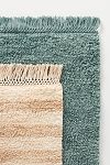 Thumbnail View 3: Nina Striped Crochet Fringe Bath Mat