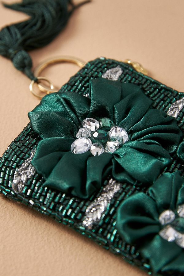 Slide View: 3: Decorative Flower Coin Purse