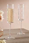 Thumbnail View 1: Pink Confetti Flutes, Set of 2