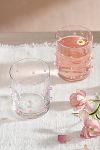 Thumbnail View 1: Pink Confetti Double Old Fashioned Glasses, Set of 2