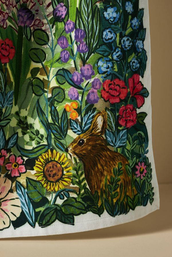 Slide View: 2: Wildflower Dish Towel