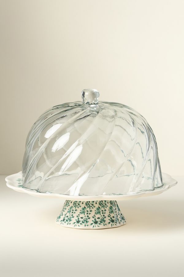 Slide View: 2: Etta Glass Cake Dome