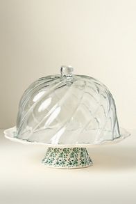 Slide View: 2: Etta Stoneware Cake Stand