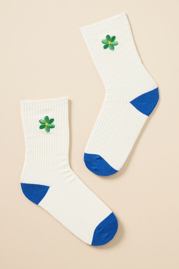 Slide View: 1: Casa Clara Canary Socks