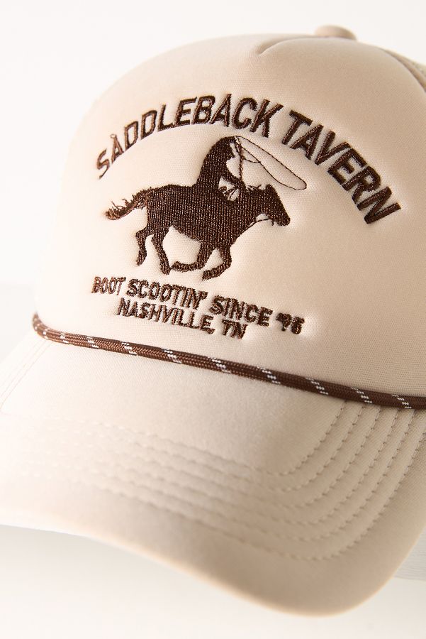 Slide View: 4: Worn/West Saddleback Tavern Trucker Hat