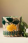 Thumbnail View 1: Woven Lemon Icon Floral Yuzu & Neroli Glass Candle