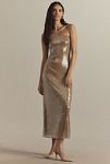 Thumbnail View 3: Hutch Strapless Sequin Column Midi Dress