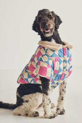 Maxbone x Anthropologie Quilted Pet Puffer Jacket