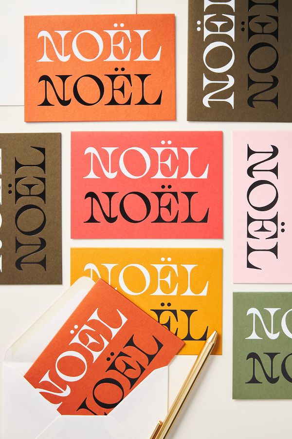 Slide View: 1: Noel Christmas Boxed Notes Set 