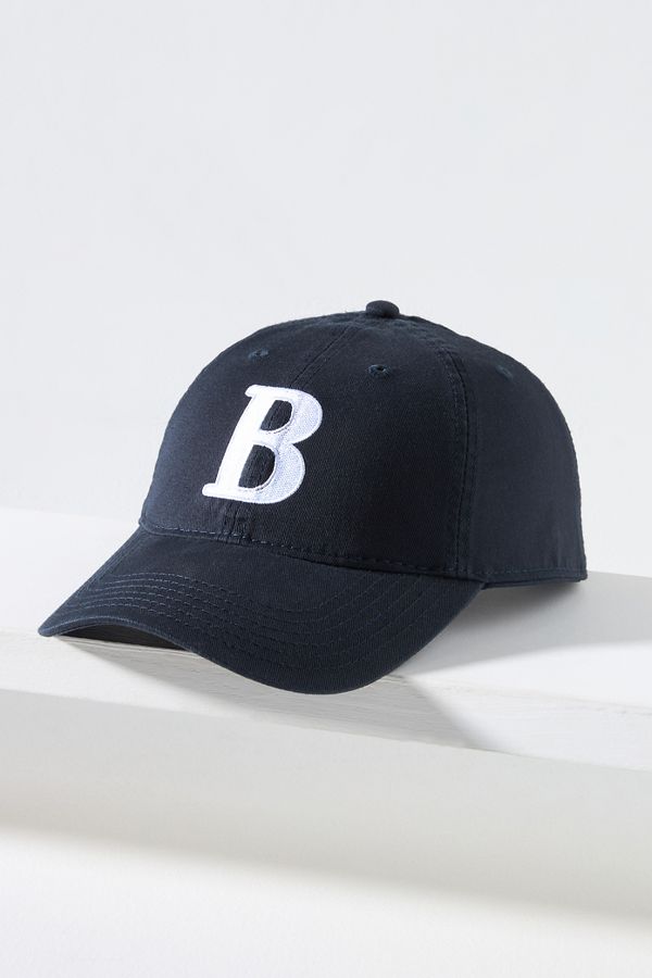 Slide View: 1: Embroidered Monogram Baseball Cap