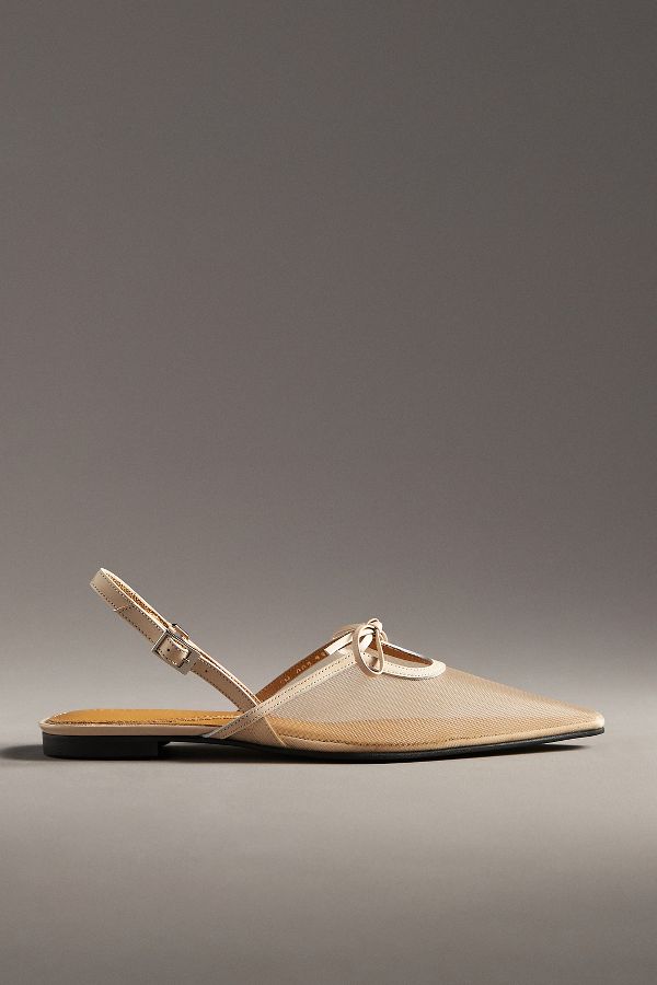 Slide View: 1: Reike Nen Pointed Slingback Felts