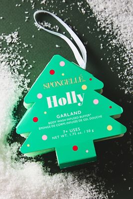 Spongellé Holiday Trees Body Wash Infused Buffer