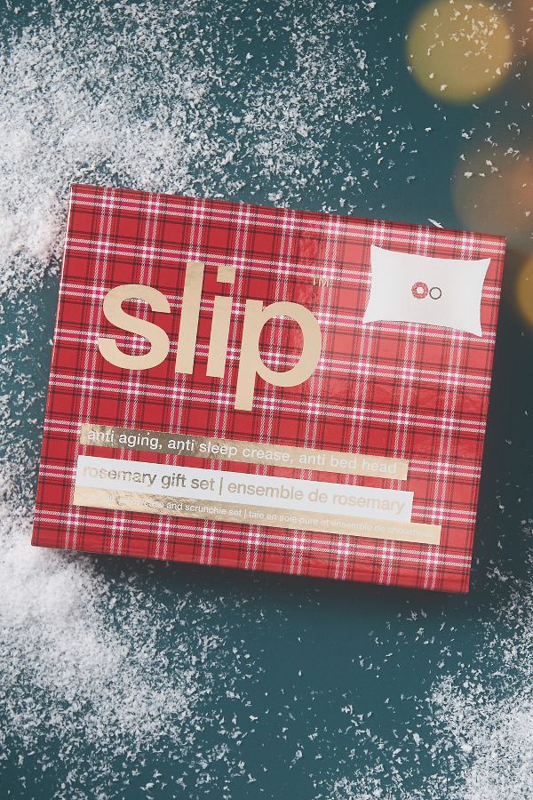 Slide View: 3: Slip Holiday Edition Pillowcase & Scrunchie Gift Set