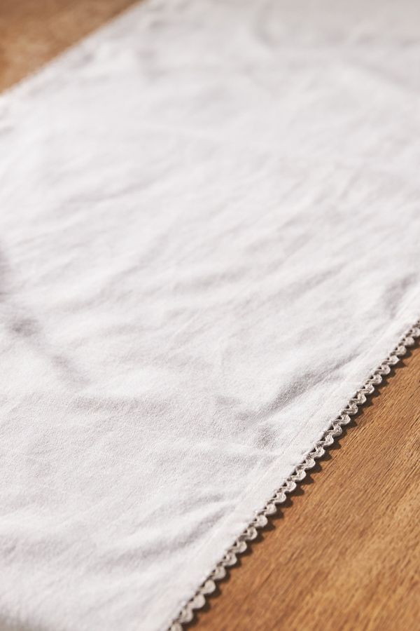 Slide View: 2: Ric Rac Cotton Table Runner