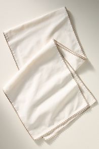 Slide View: 4: Ric Rac Cotton Table Runner