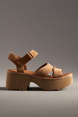 UGG® New Heights Ankle Strap Heels