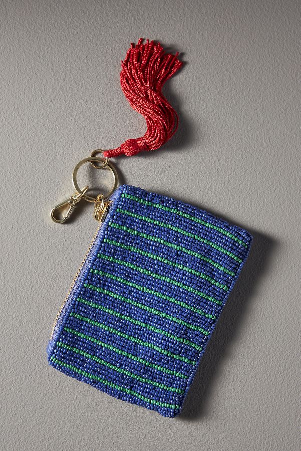 Slide View: 3: Beaded Coin Purse: Lucky Icons Edition