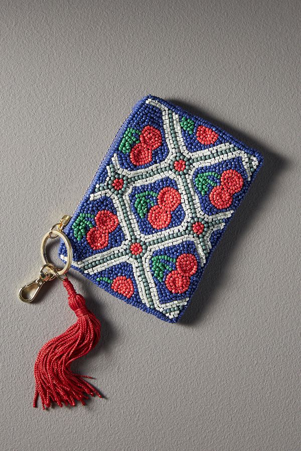 Slide View: 2: Beaded Coin Purse: Lucky Icons Edition