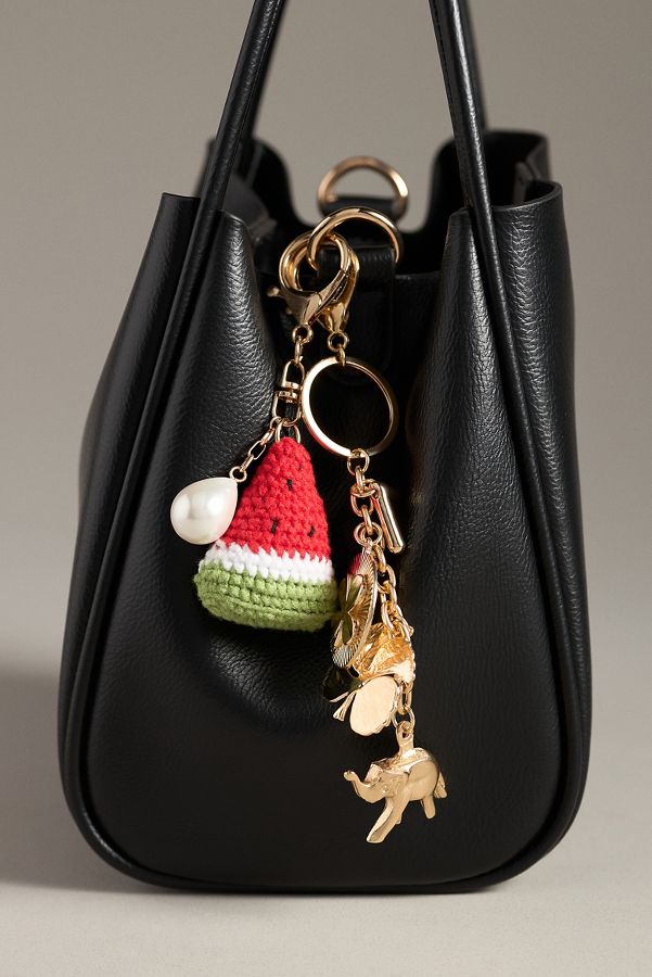 Slide View: 3: Fruit Crochet Bag Charm