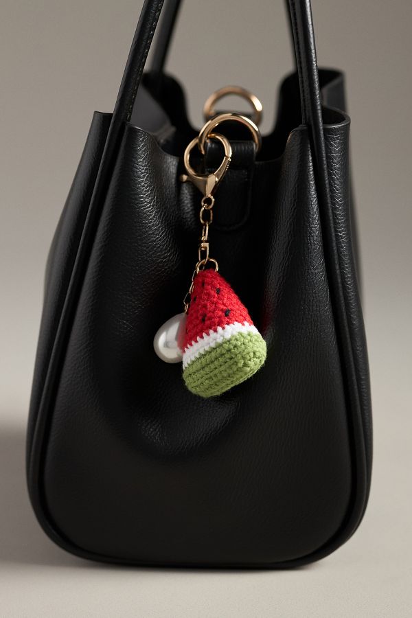 Slide View: 2: Fruit Crochet Bag Charm