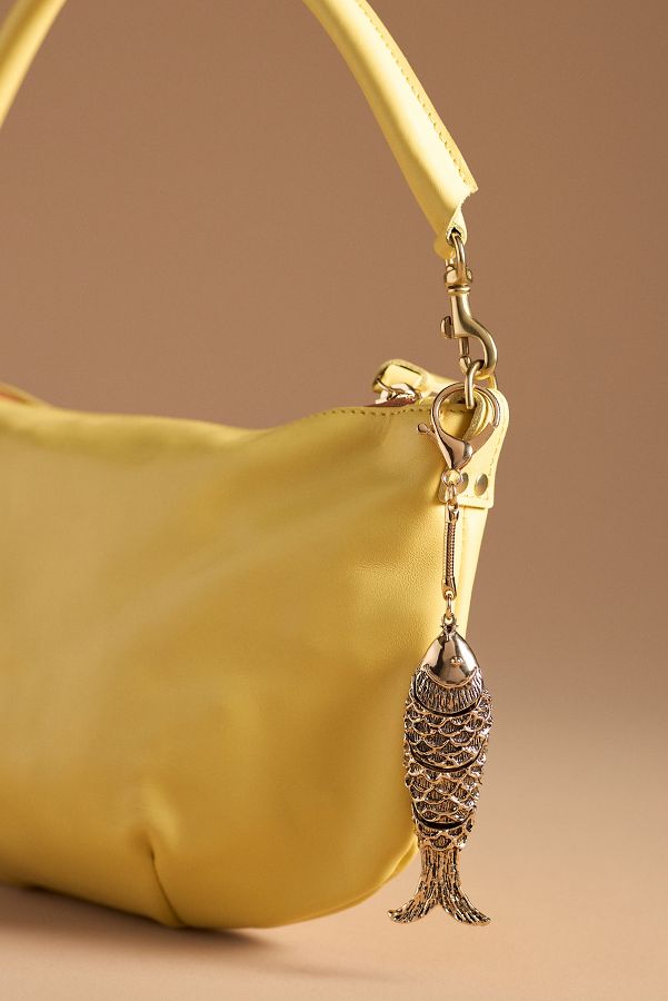 Slide View: 3: Antique Fish Bag Charm