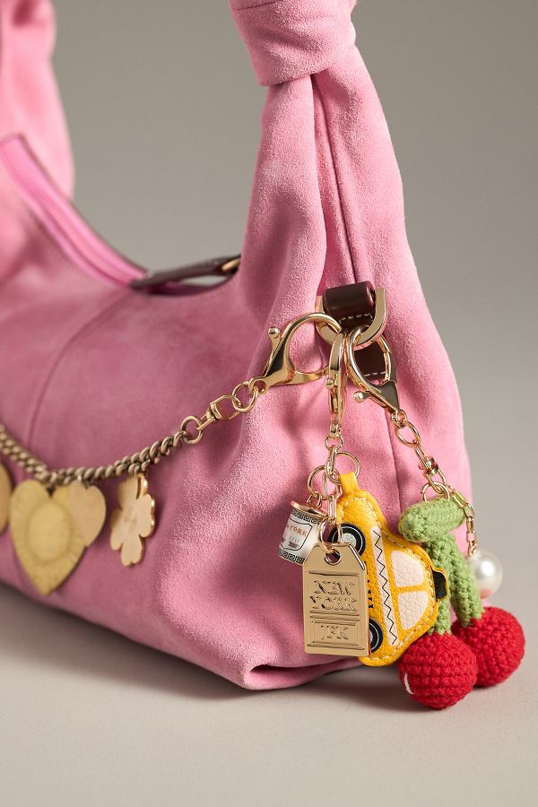 Slide View: 3: Heart Token Bag Charm