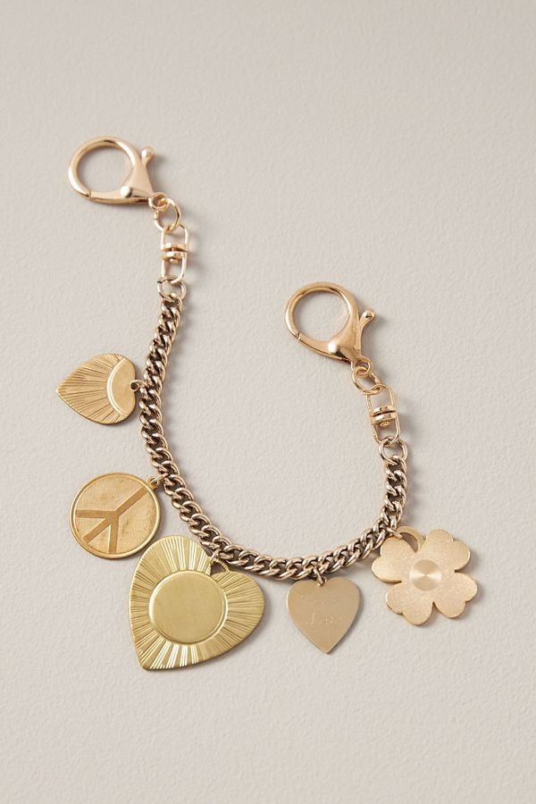 Slide View: 2: Heart Token Bag Charm