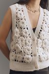 Visualizzazione miniature 4: Gilet in Maglia con Rosette Maeve